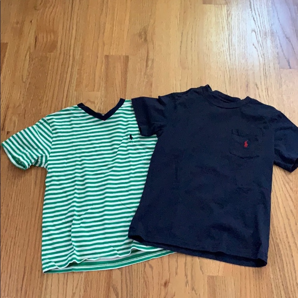 POLO 2 boys size small short sleeve t-shirt